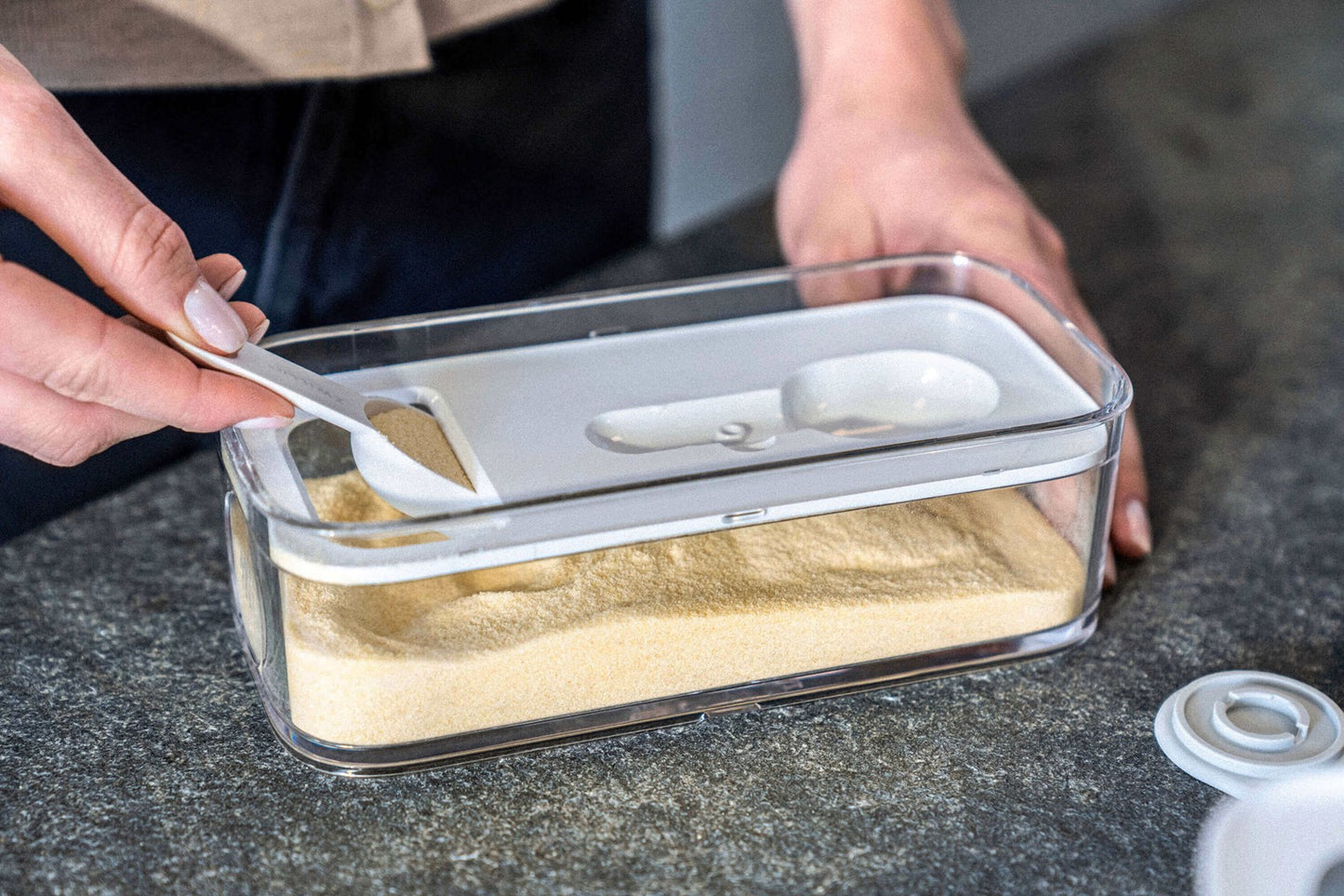 ZWILLING FRESH & SAVE CUBE Zestaw startowy plastikowy M - szary