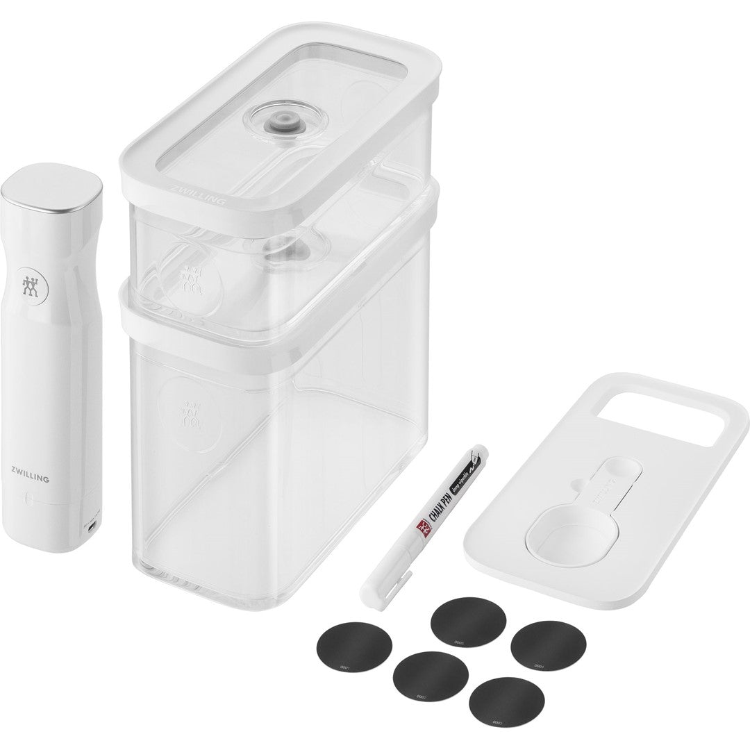 ZWILLING FRESH & SAVE CUBE Zestaw startowy plastikowy M - szary