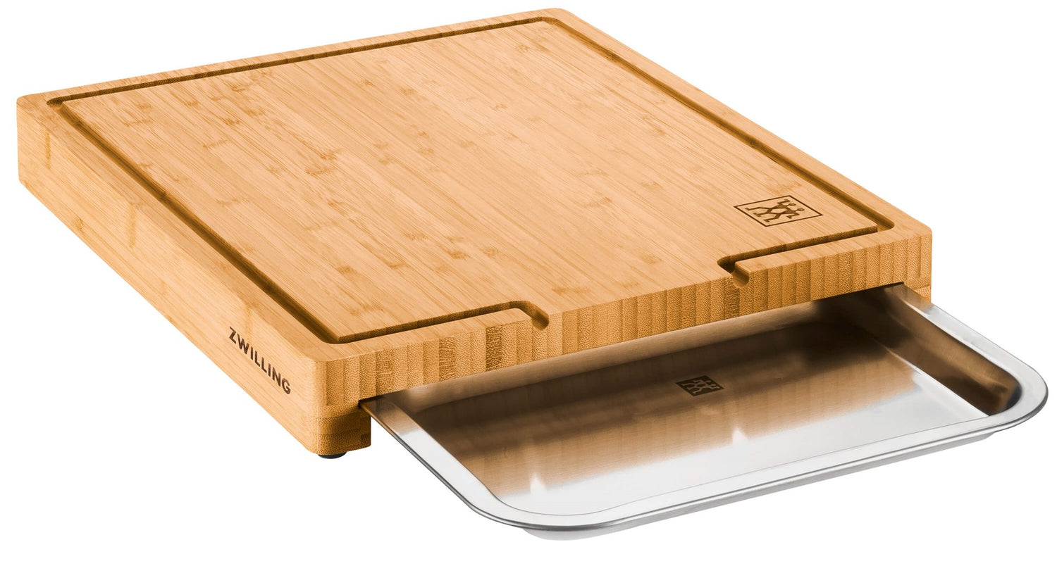 ZWILLING BBQ+ Schneidebrett mit Schublade 39 x 30 cm