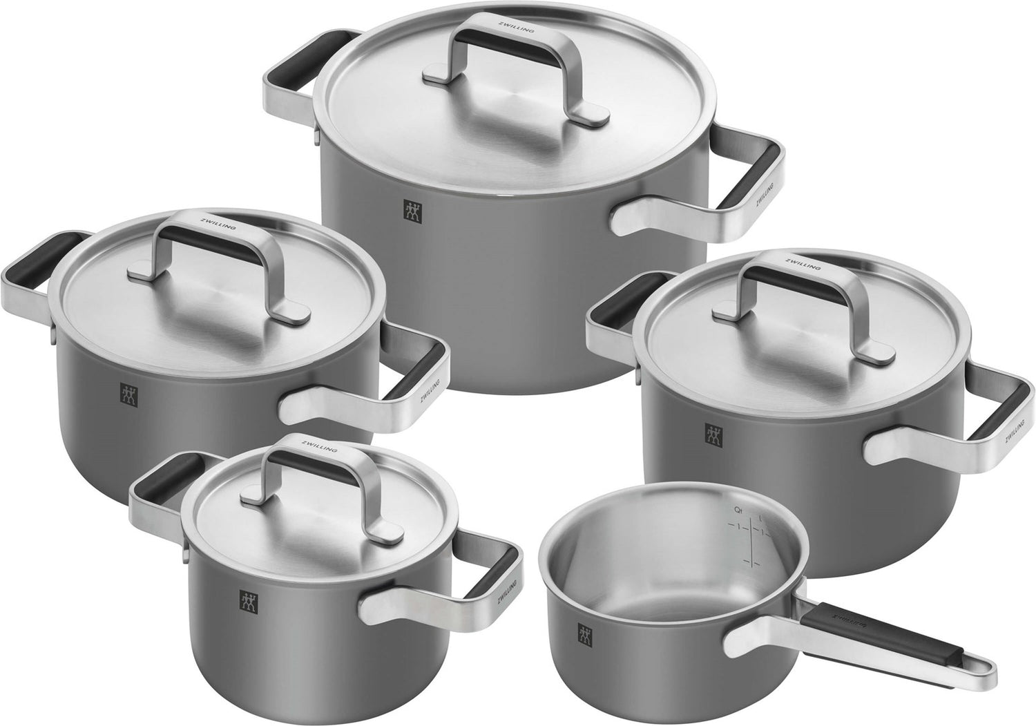 ZWILLING PURE Set mit 5 Töpfen