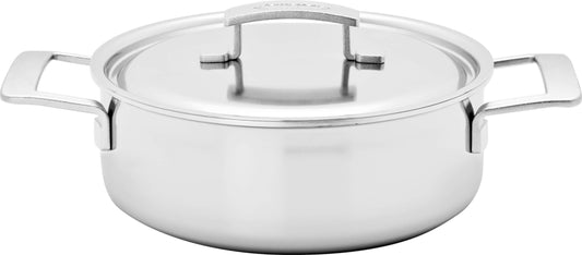 DEMAYERE INDUSTRY 5 Tiefe Pfanne 2H mit Deckel 24 cm