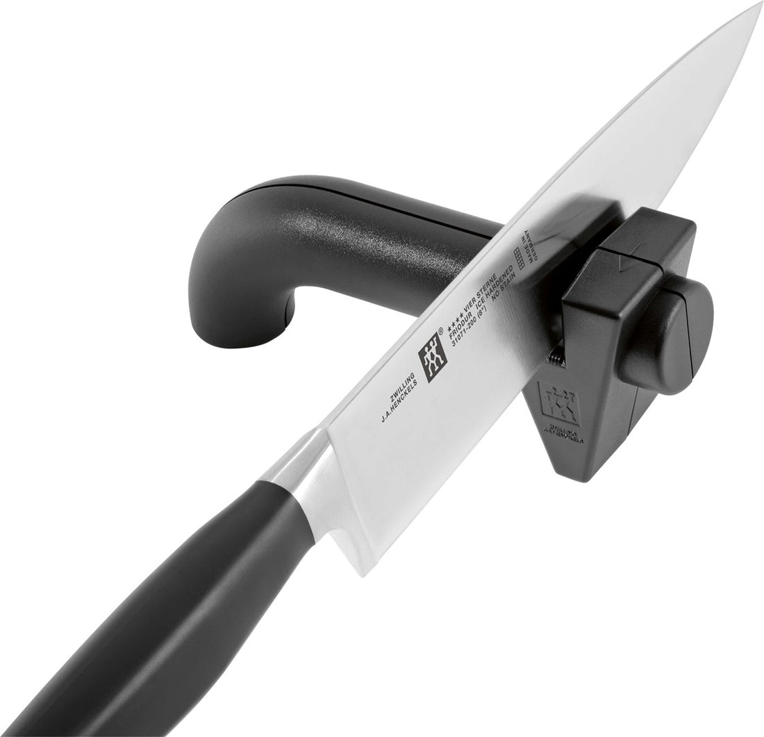 ZWILLING TWIN SHARP Stahl-Keramik Schleifgerät mit Rundklinge