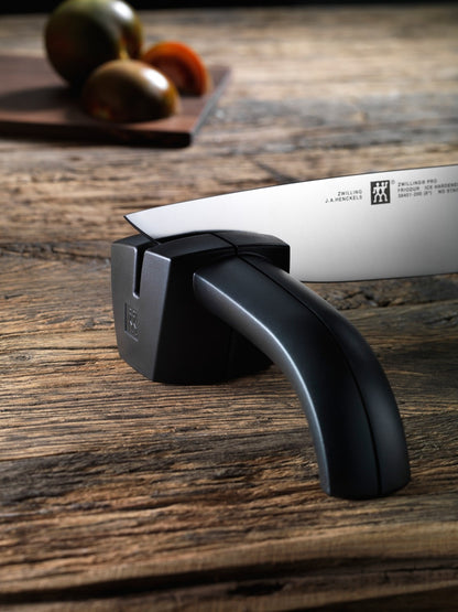 ZWILLING TWIN SHARP Stahl-Keramik Schleifgerät mit Rundklinge