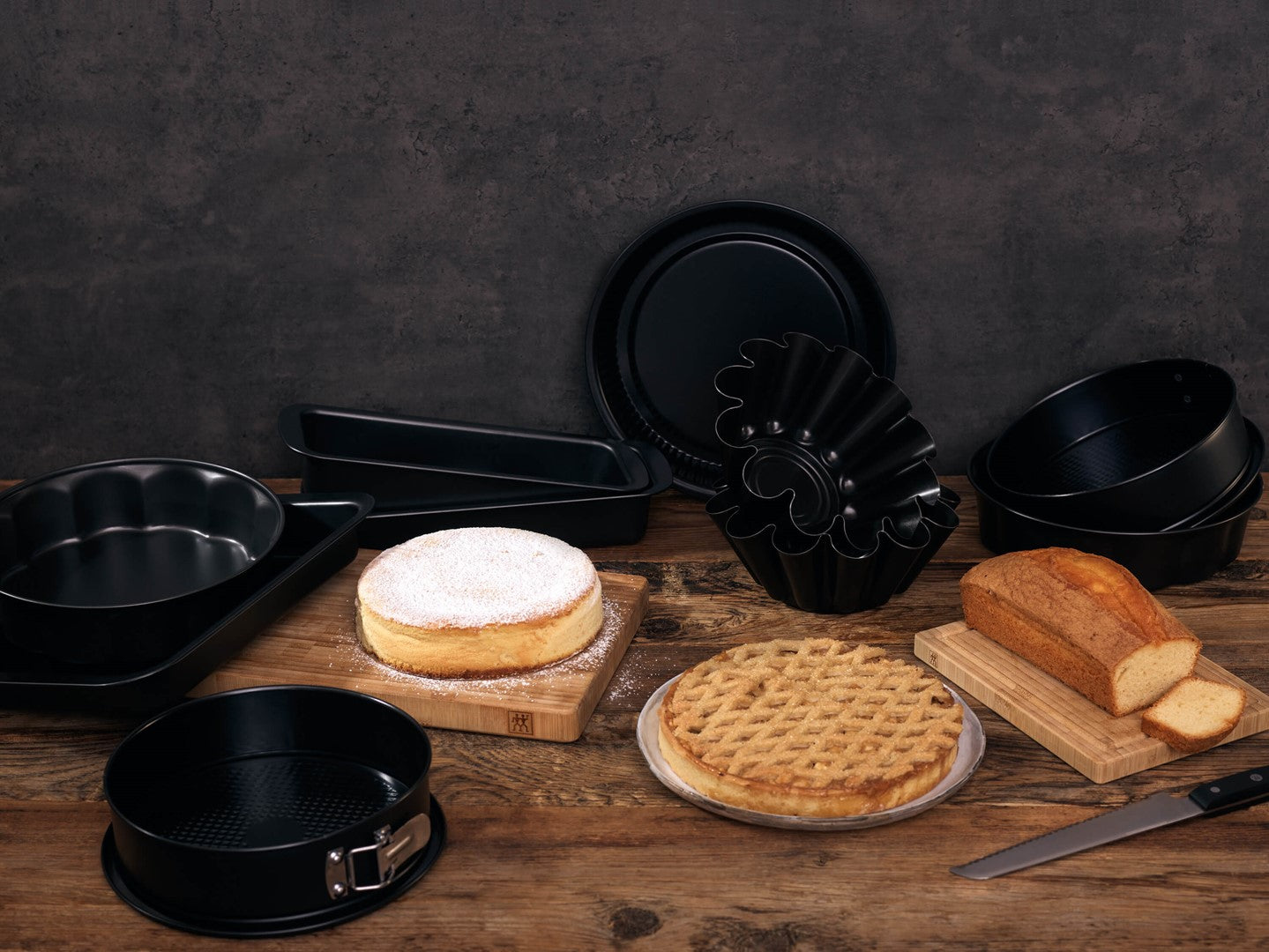 BALLARINI PATISSERIE Okrągła płytka forma do pieczenia 28 cm