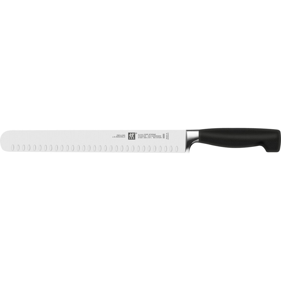 ZWILLING FOUR STAR Nóż do wędlin z rowkami 26 cm
