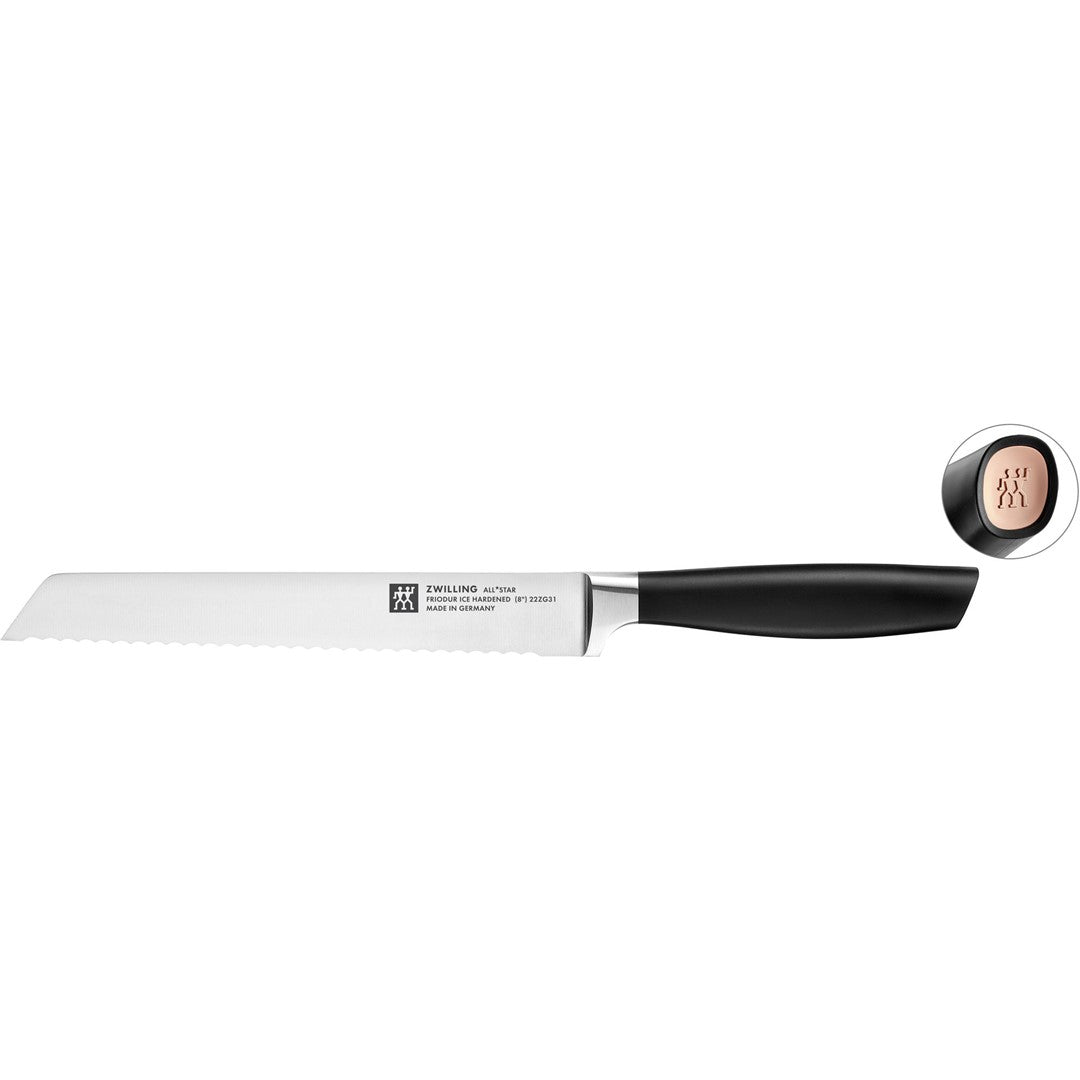 ZWILLING ALL * STAR Brotmesser 20 cm, rosa