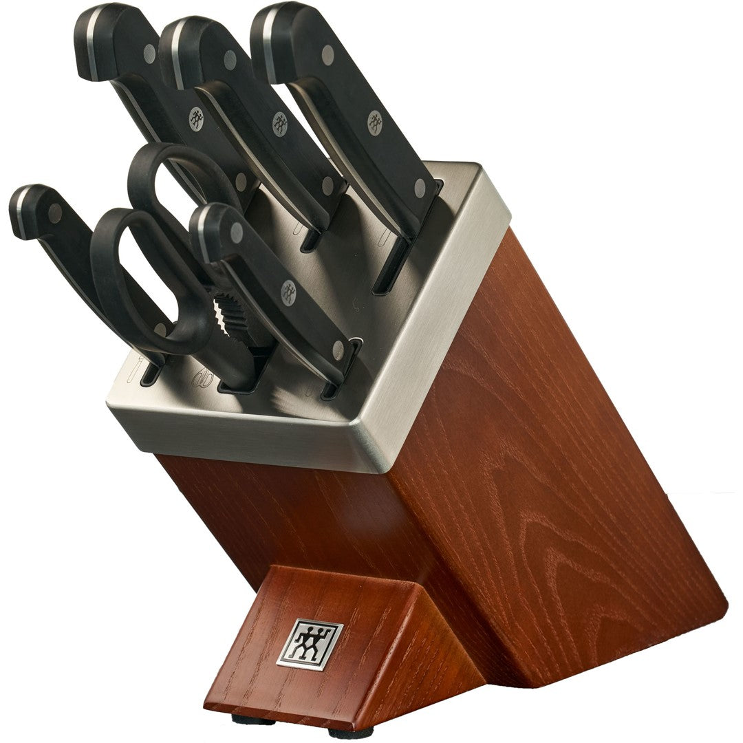 ZWILLING GOURMET Zestaw 5 noży w bloku samoostrzącym