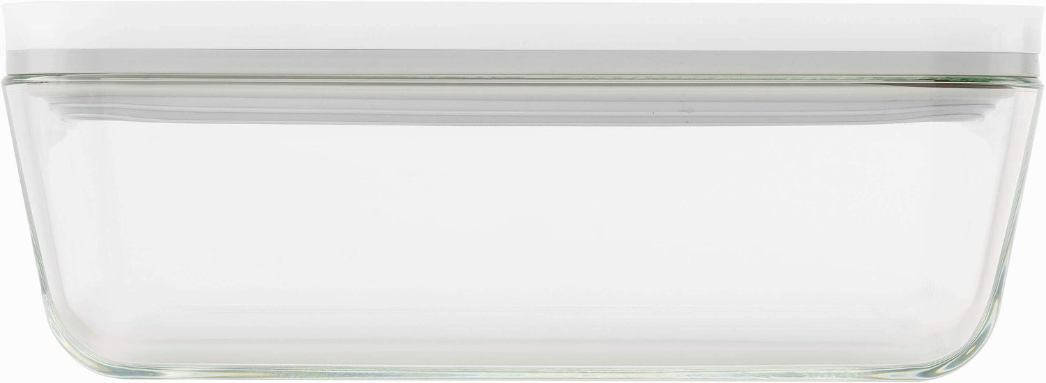 ZWILLING FRESH &amp; SAVE Szklany pojemnik prostokątny 2 ltr, szary