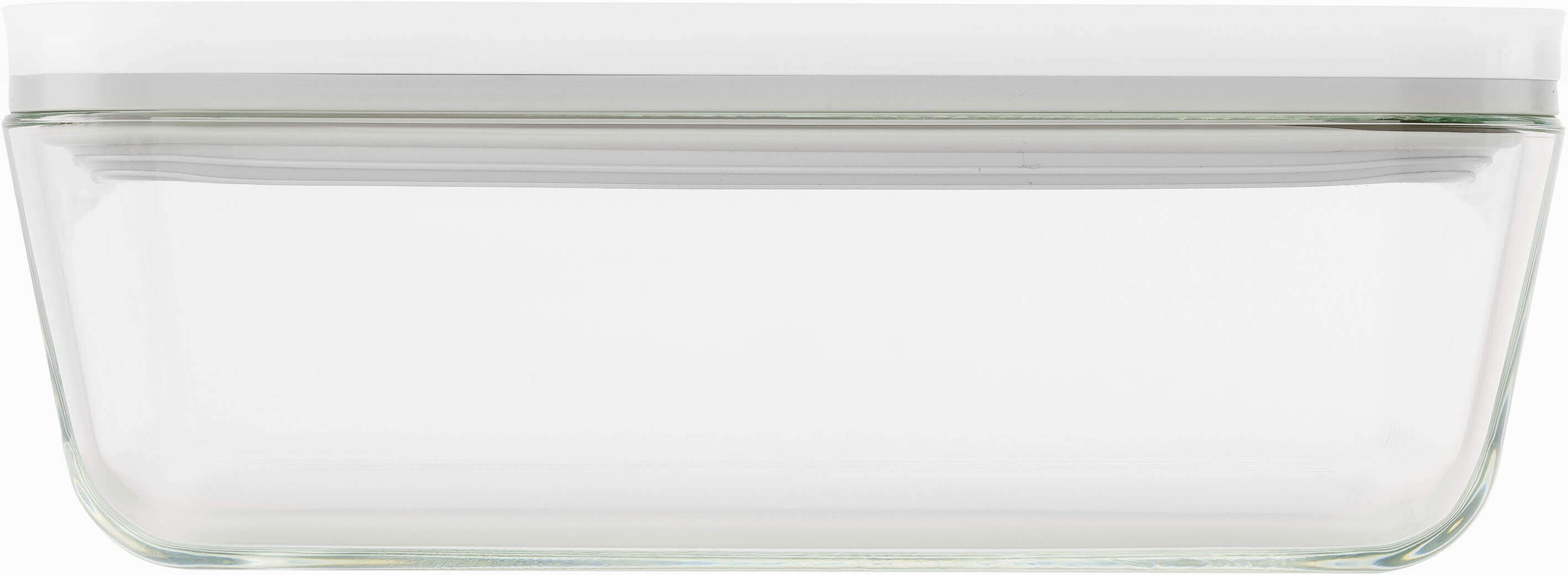 ZWILLING FRESH &amp; SAVE Szklany pojemnik prostokątny 2 ltr, szary