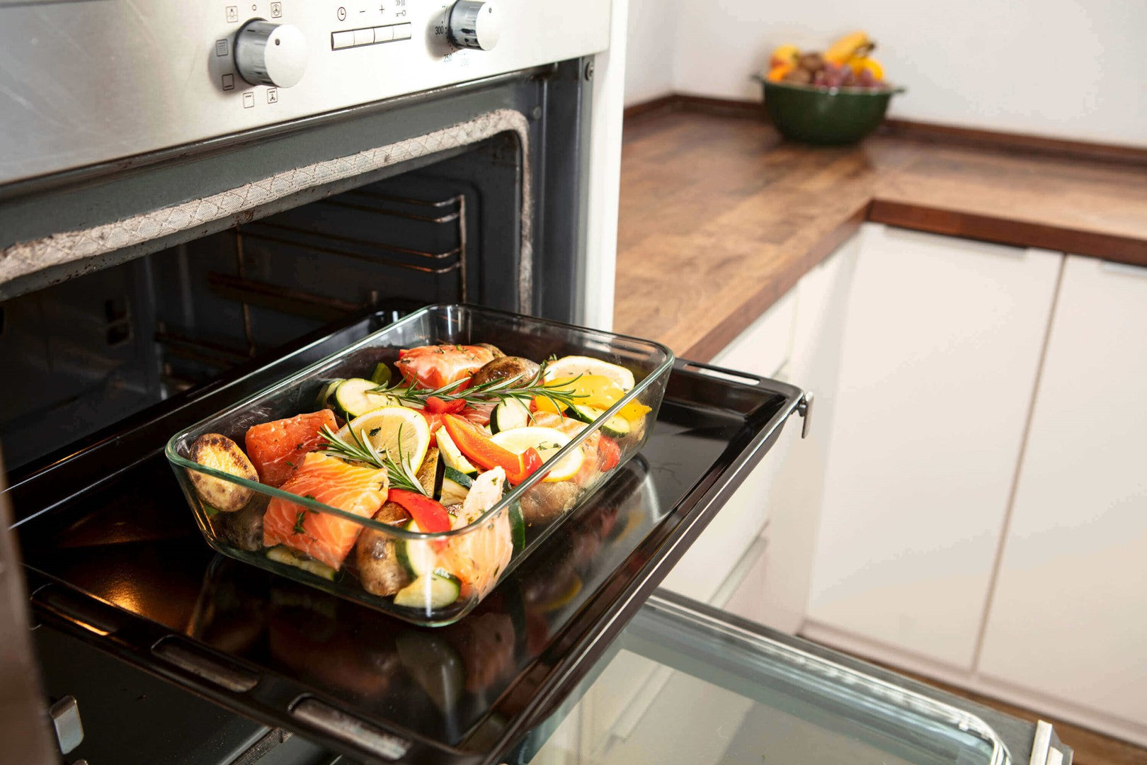 ZWILLING FRESH &amp; SAVE Szklany pojemnik prostokątny 2 ltr, szary