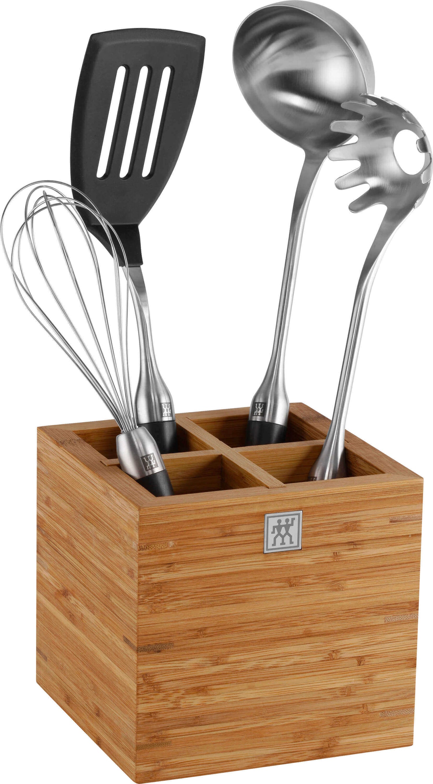 ZWILLING STORAGE Bambusowy pojemnik na akcesoria 16 cm