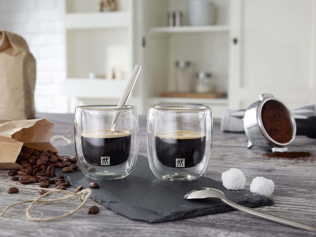ZWILLING SORRENTO Set mit zwei Espressogläsern 80 ml