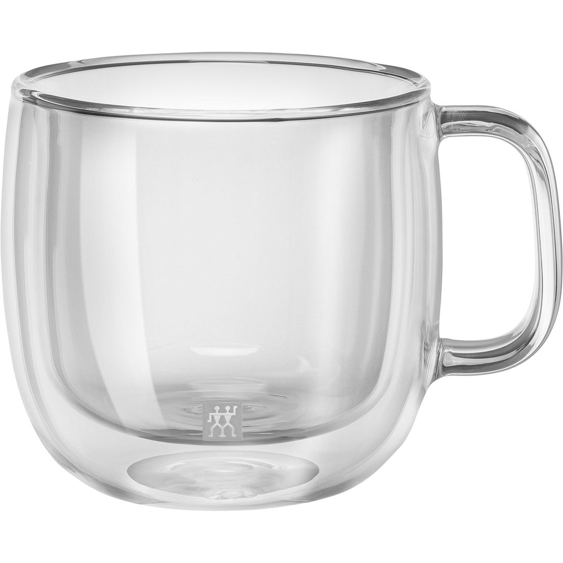 ZWILLING SORRENTO PLUS Set aus zwei Cappuccino-Gläsern mit Henkel 450 ml