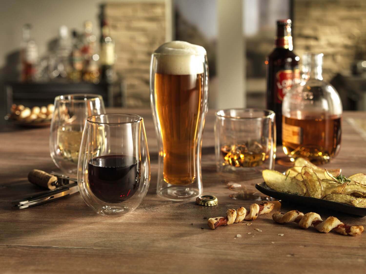 ZWILLING SORRENTO BAR Zestaw dwóch szklanek do piwa 414 ml