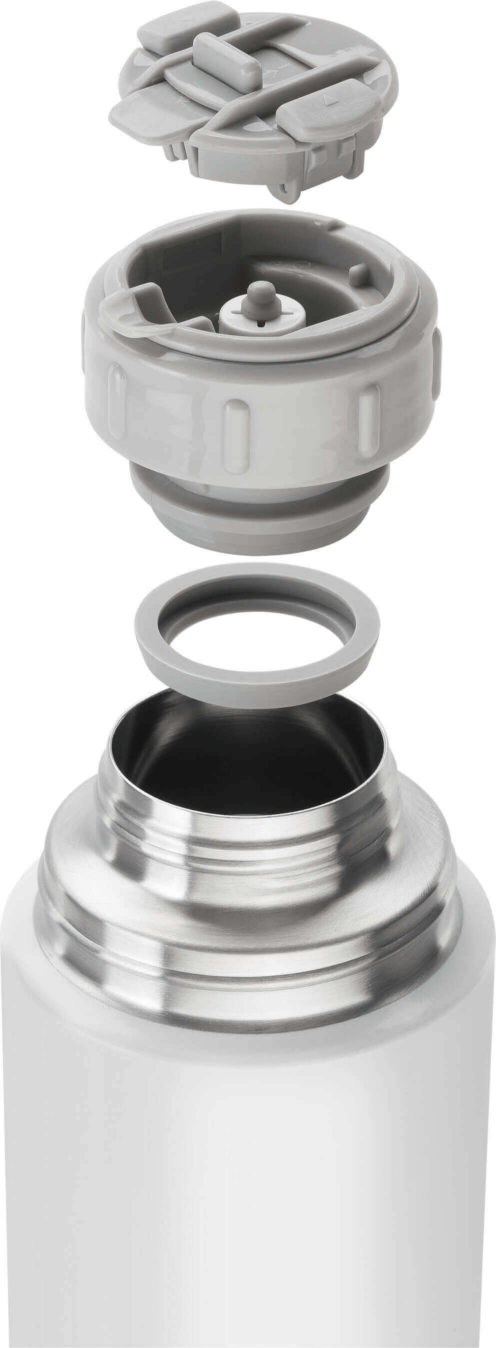 ZWILLING THERMO Thermos mit Becher 1 ltr weiß