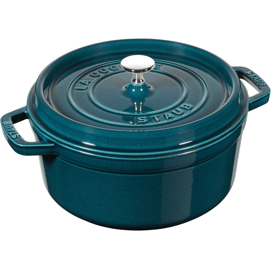 STAUB LA COCOTTE Garnek żeliwny okrągły 2.6 ltr, morski