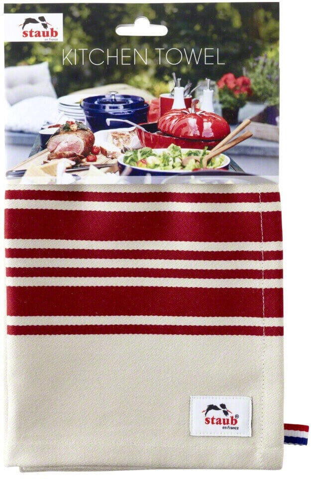 STAUB Ręcznik kuchenny 50 x 70 cm, czerwony