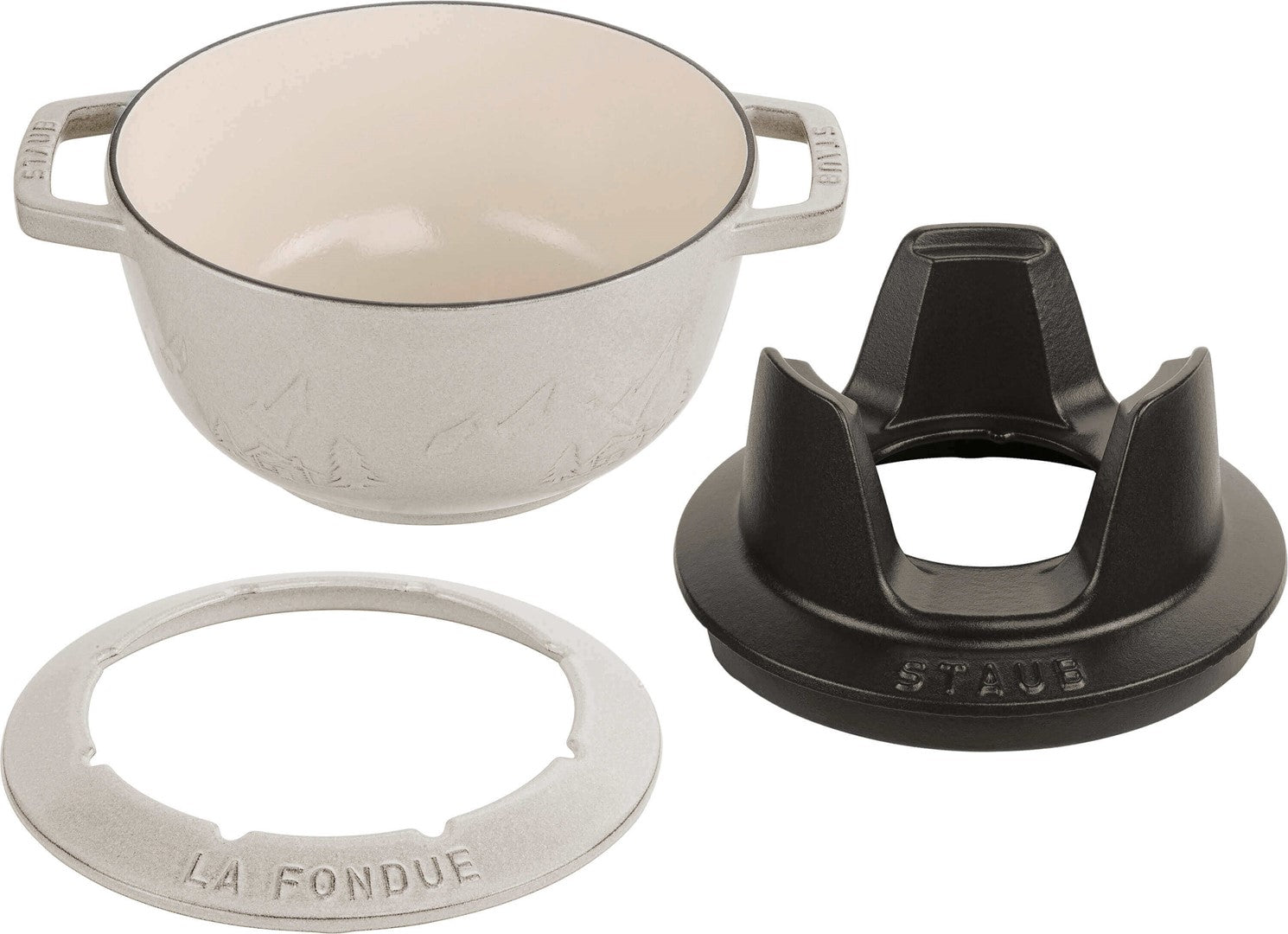 STAUB Zestaw do fondue 20 cm, truflowy