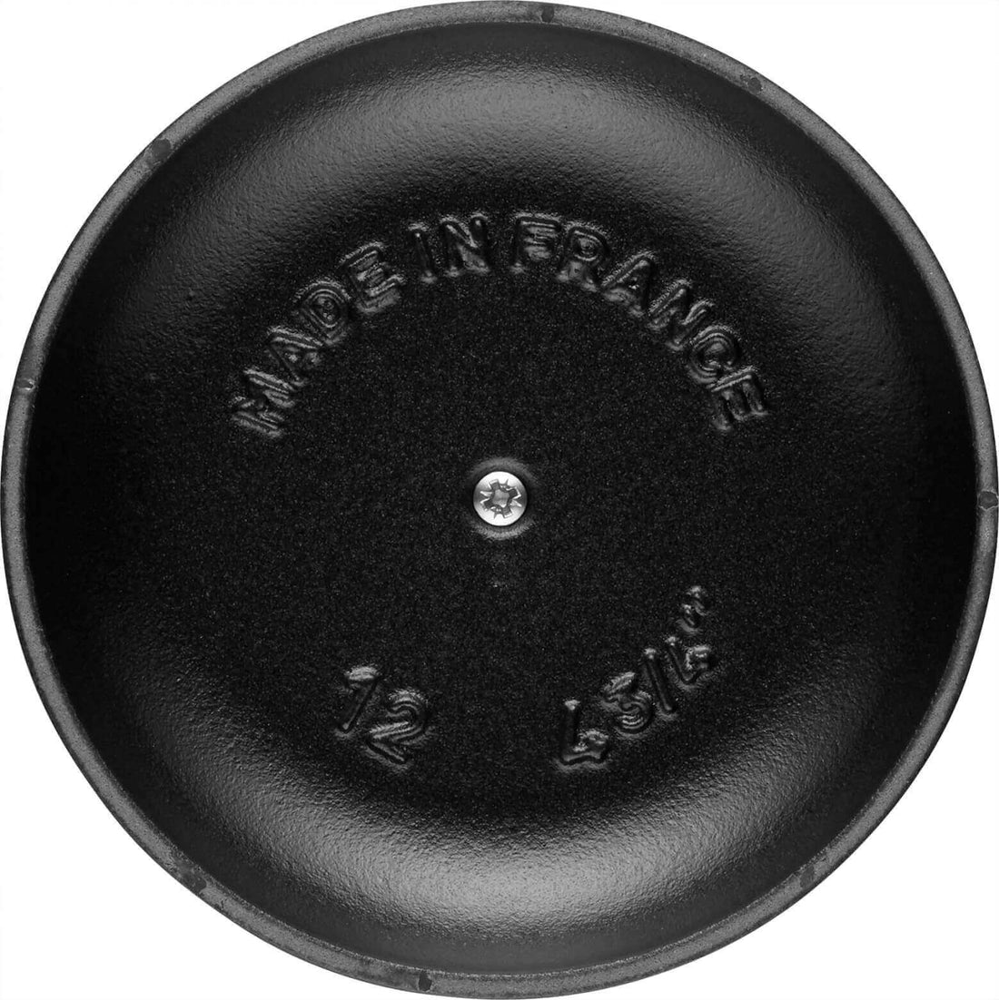 STAUB LA COQUETTE Garnuszek żeliwny okrągły 2.45 ltr, czarny