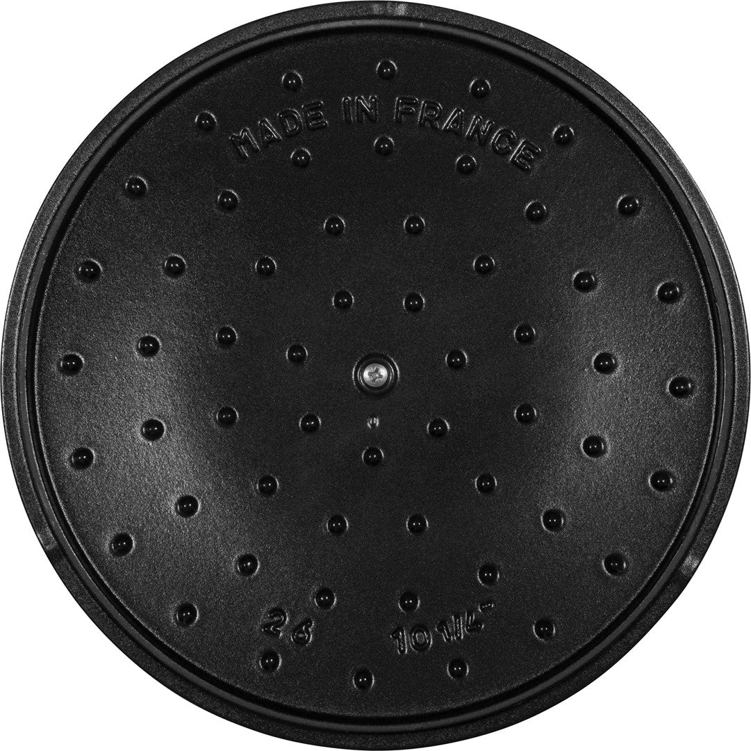 STAUB Zestaw 2 naczyń + pokrywka 24 cm czarny