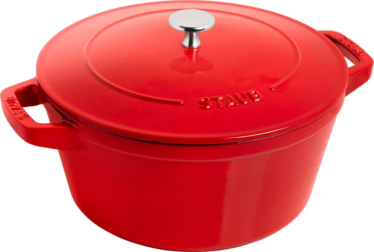 STAUB Zestaw 2 naczyń + pokrywka 24 cm czerwony