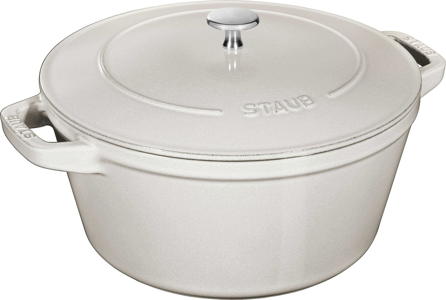 STAUB Zestaw 2 naczyń + pokrywka 24 cm truflowy