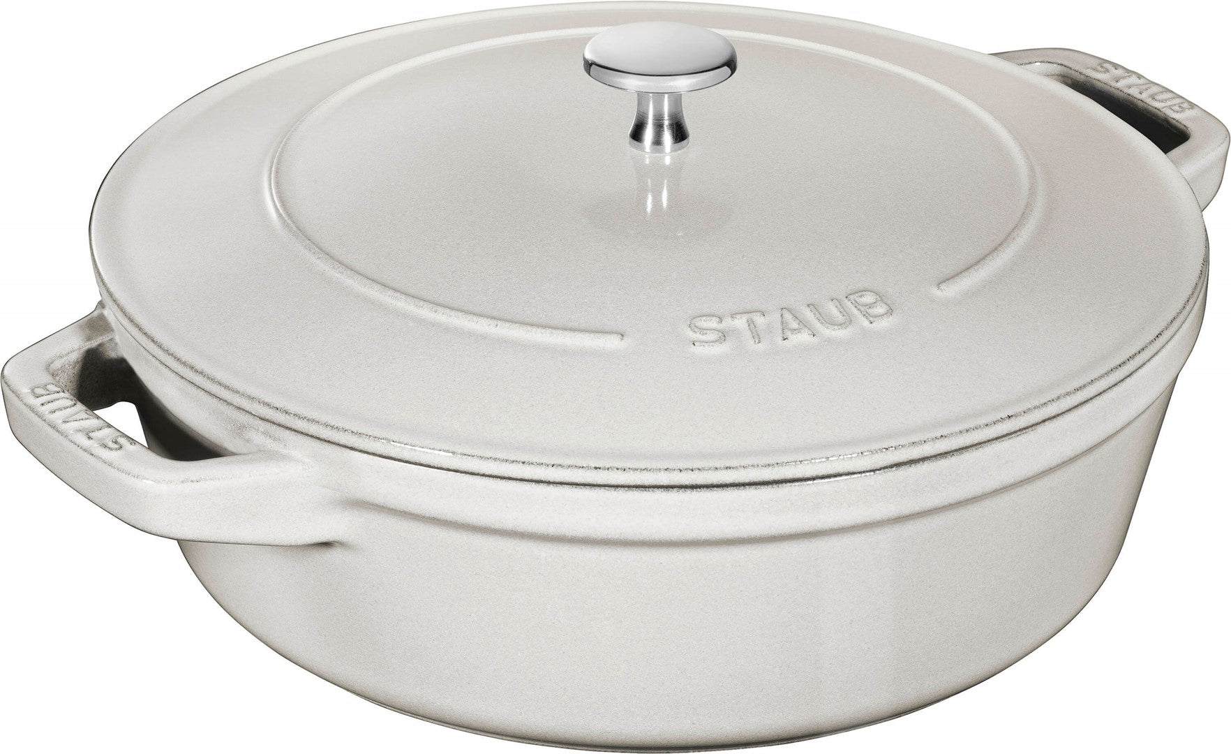 STAUB Zestaw 3 naczyń + pokrywka 24 cm truflowy