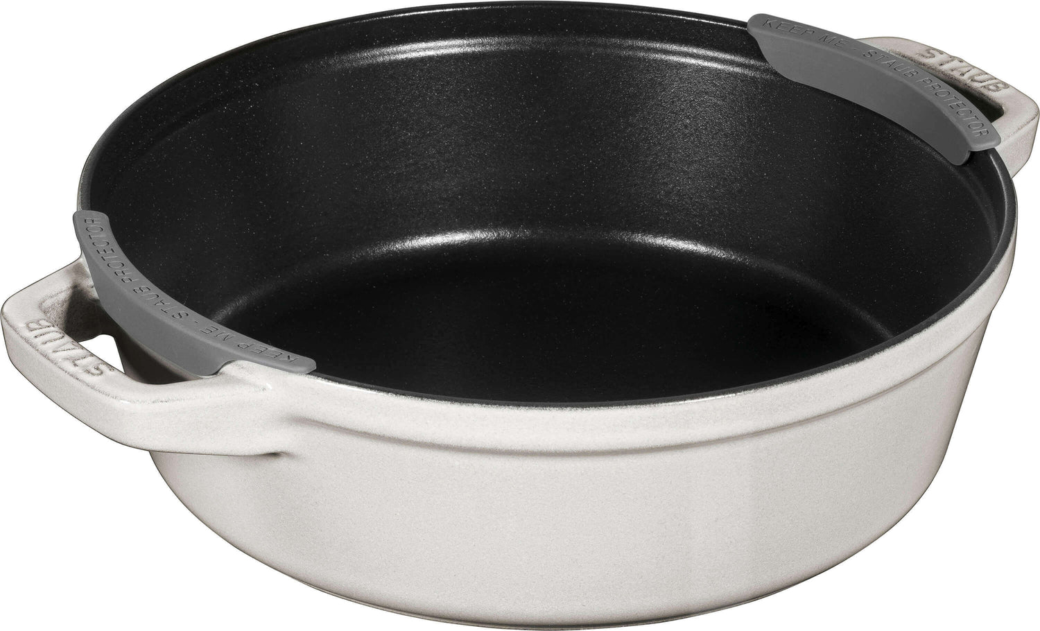 STAUB Zestaw 3 naczyń + pokrywka 24 cm truflowy