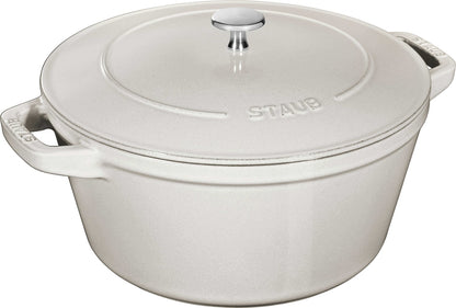 STAUB Zestaw 3 naczyń + pokrywka 24 cm truflowy