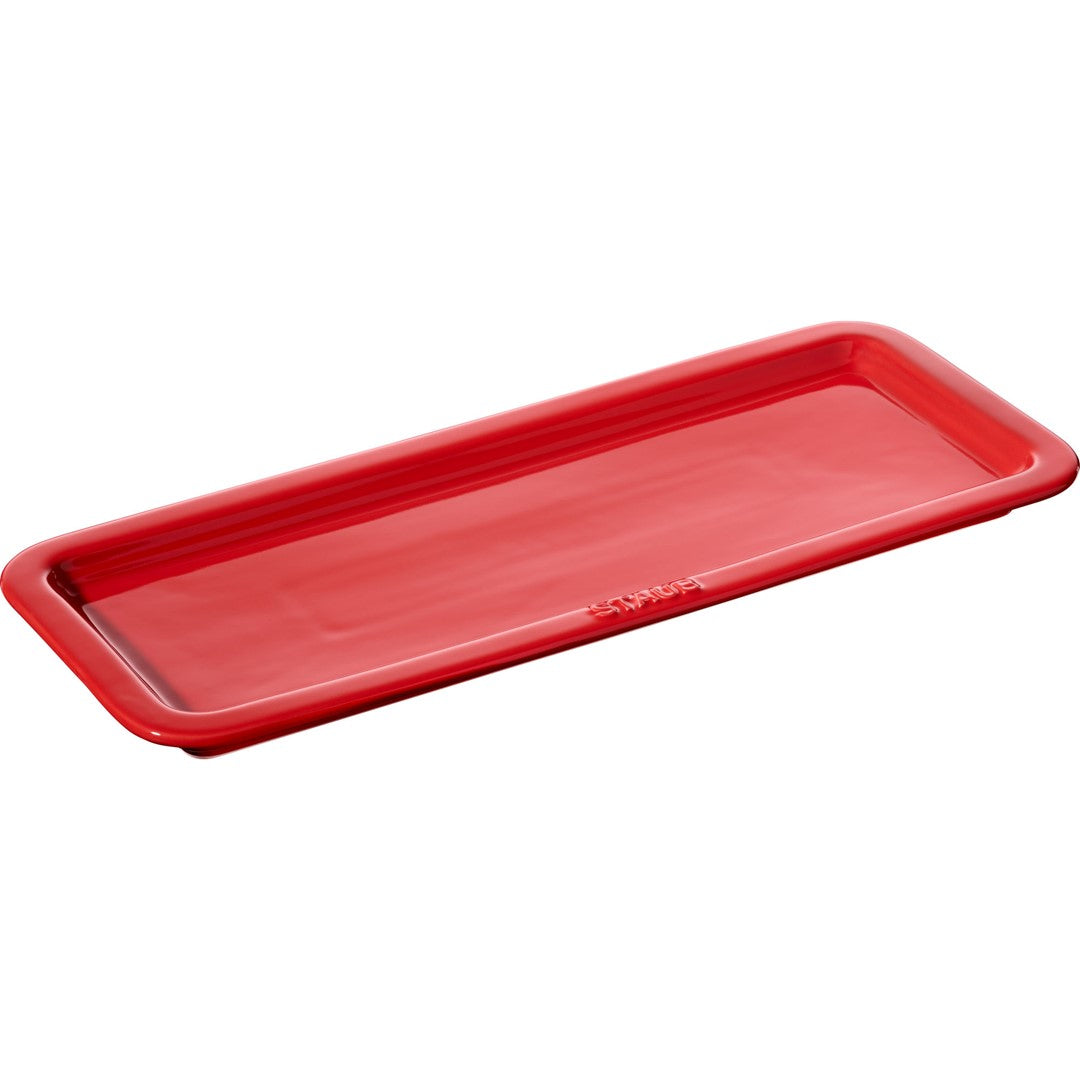 STAUB SERVING Taca do serwowania, czerwony