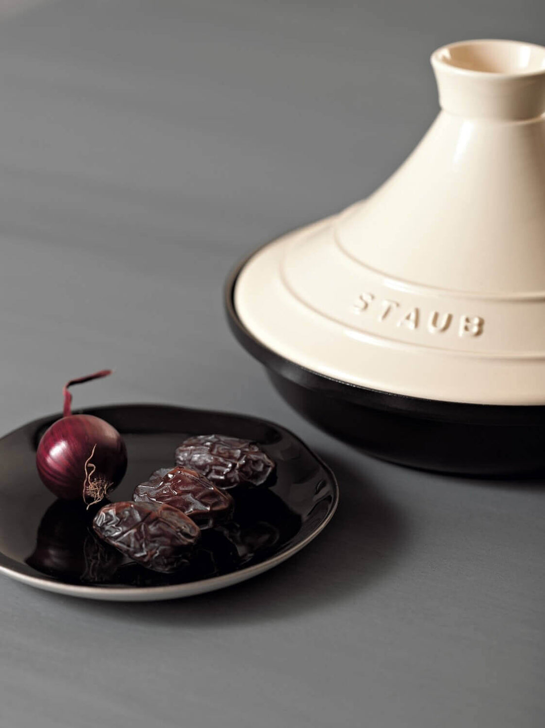 STAUB Naczynie do tajine 20 cm, beżowo-czarny