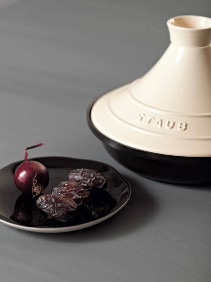 STAUB Naczynie do tajine 28 cm, beżowo-czarny