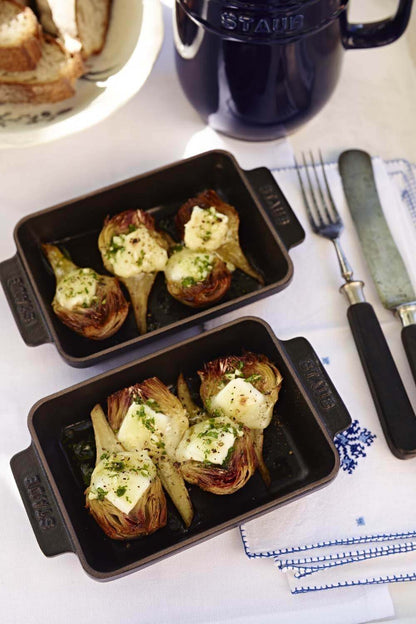 STAUB Rechteckige Mini-Backform 250 ml, schwarz