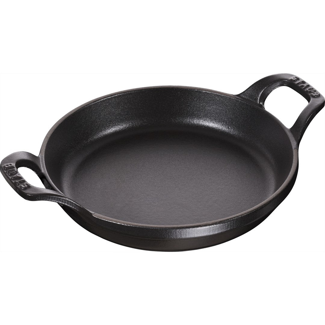 STAUB Okrągłe mini naczynie do pieczenia i zapiekania 20 cm, czarny