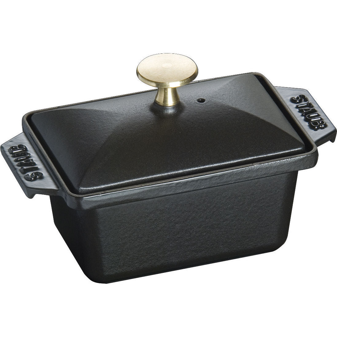 STAUB Mała forma do pieczenia 15 cm, czarny