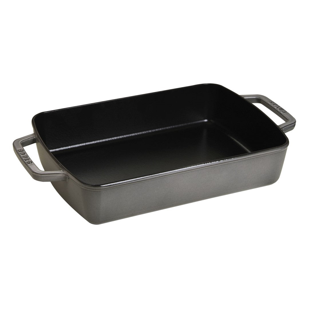 STAUB Naczynie do zapiekania 30 x 20 cm, szary