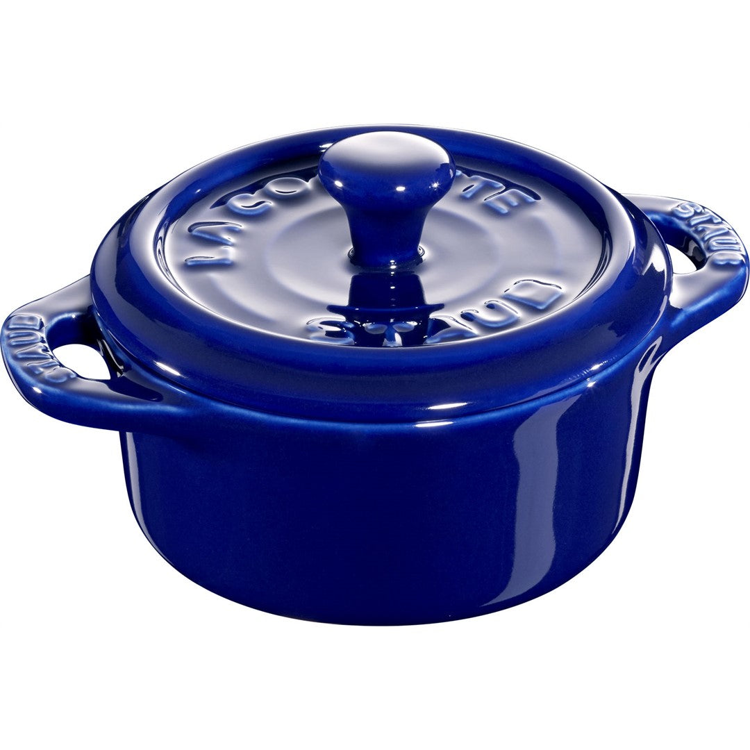 STAUB GIFT GIVING Mini cocotte okrągły 200 ml, niebieski