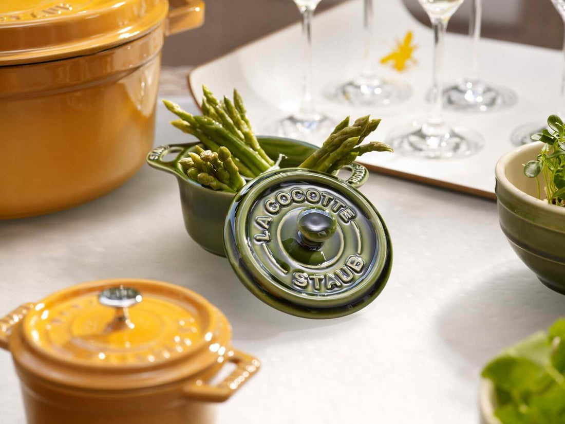 STAUB GIFT GIVING Mini cocotte okrągły 200 ml, zielony