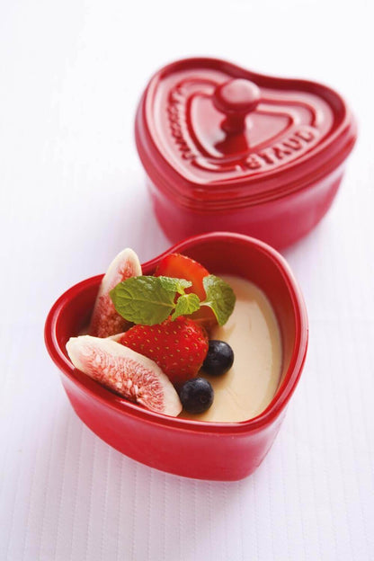 STAUB GIFT GIVING Mini cocotte serce 200 ml, czerwony