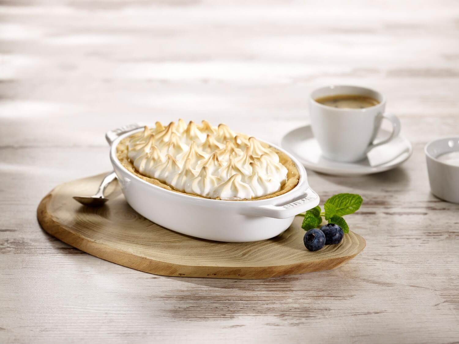 STAUB COOKING Owalny półmisek ceramiczny 400 ml, biały