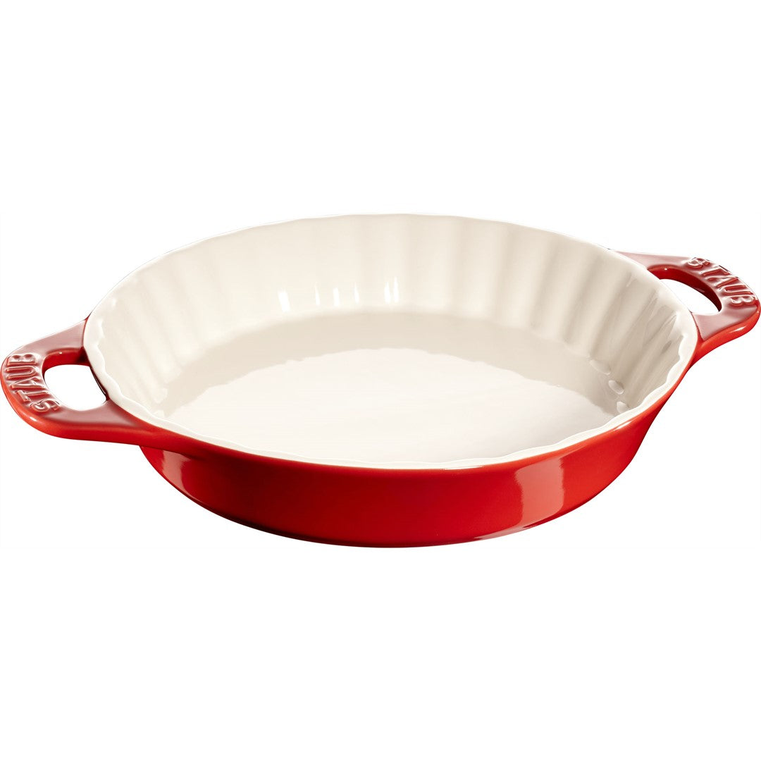 STAUB COOKING Okrągły półmisek ceramiczny do ciast 2 ltr, czerwony