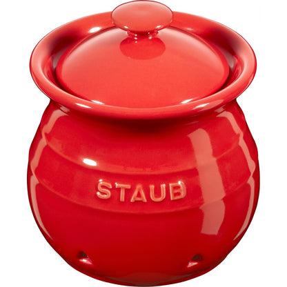 STAUB STORAGE Pojemnik do przechowywania czosnku 500 ml, czerwony