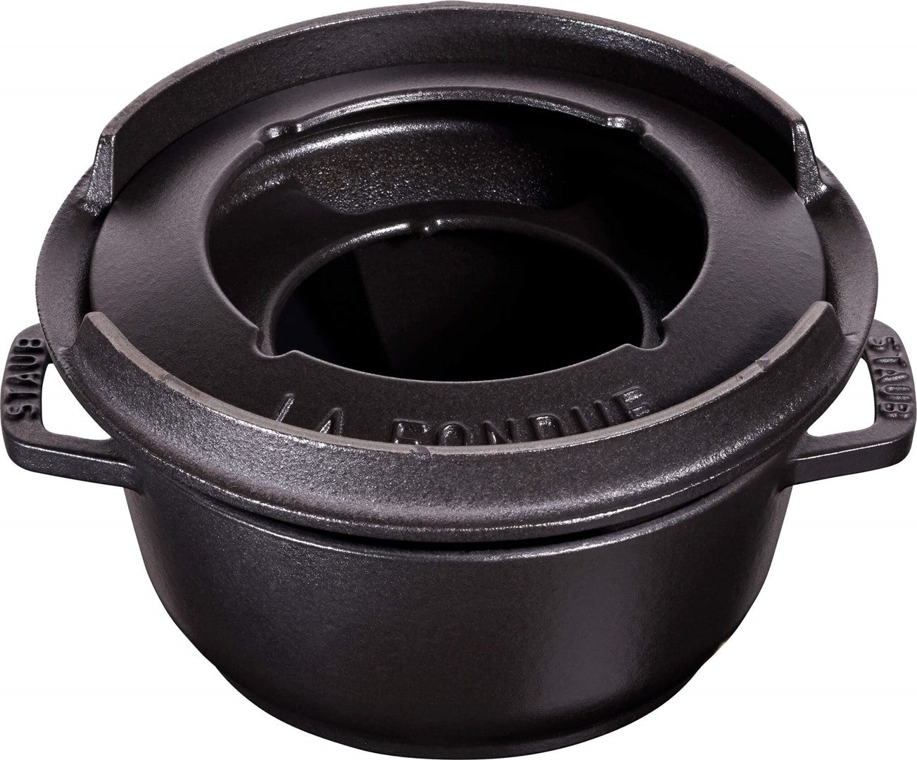 STAUB Zestaw do fondue 16 cm, czarny
