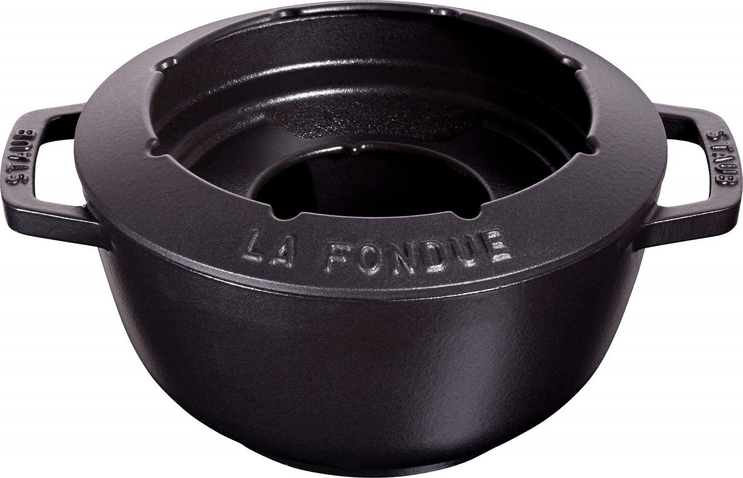 STAUB Zestaw do fondue 20 cm, czarny