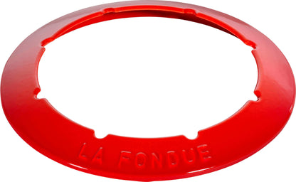 STAUB Fondue-Set 18 cm, rot