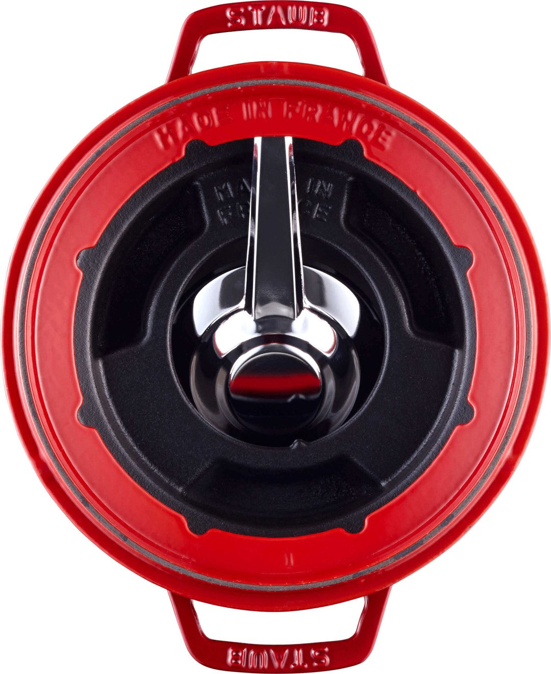 STAUB Fondue Set 20 cm, red