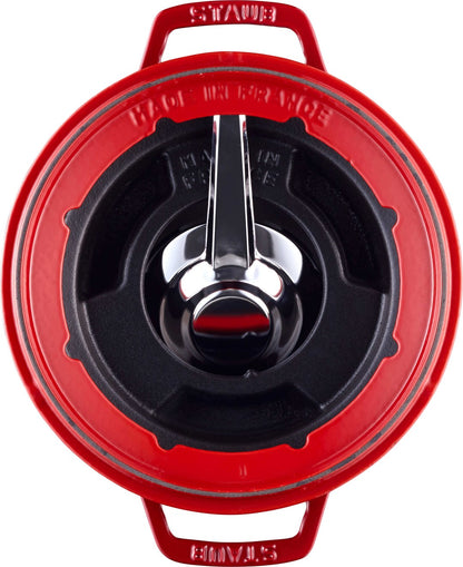 STAUB Zestaw do fondue 20 cm, czerwony