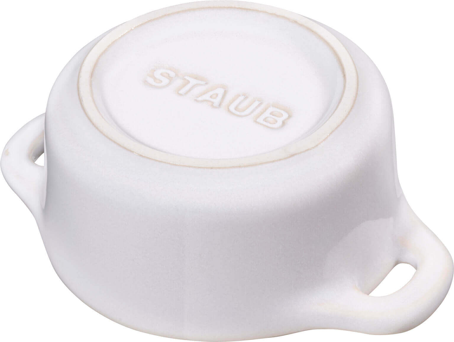 STAUB GESCHENKE Mini Cocotte rund 200 ml, Elfenbein