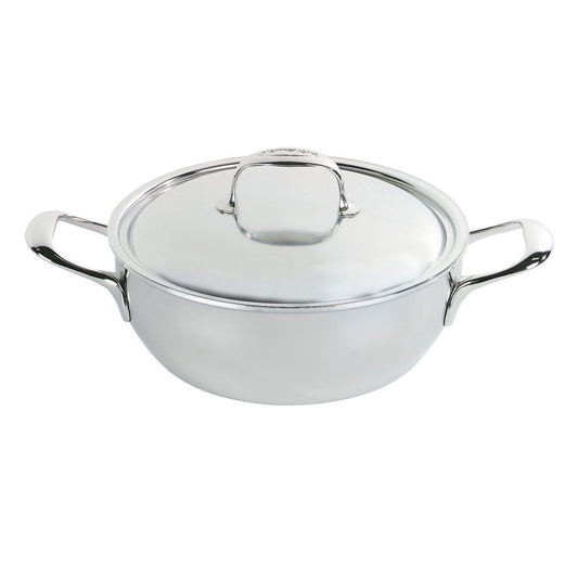 DEMEYERE ATLANTIS 7 Patelnia głęboka 2H z pokrywką 24 cm