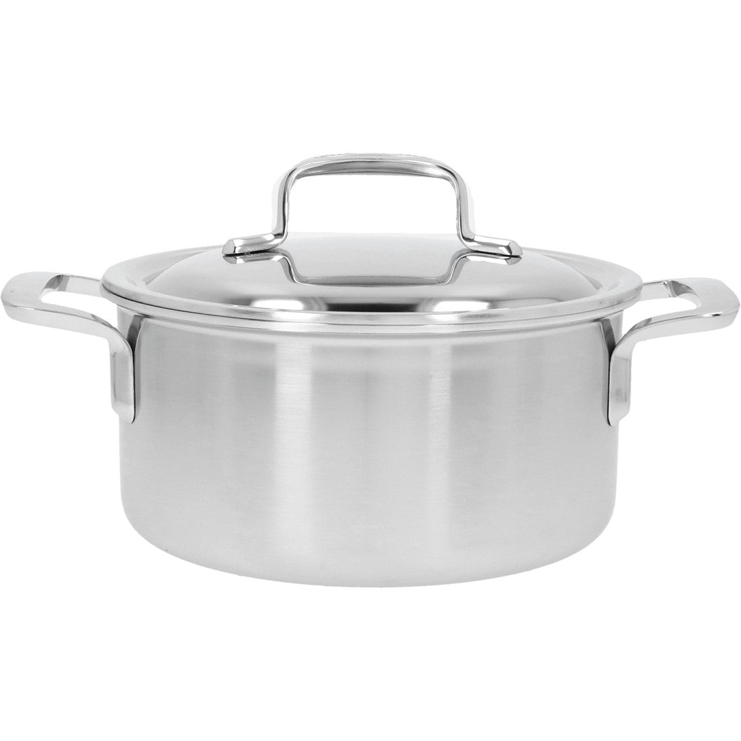 DEMEYERE 5-PLUS Garnek niski z pokrywką 2.2 ltr